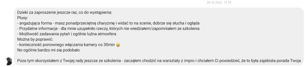 Od podejścia do Randki